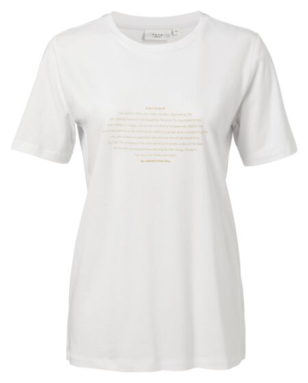 Cotton blend T-shirt DUSTY OKER 1919115-013-99206