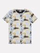 Crew s/s Abstract Leaves Lt. Blue 202508-646