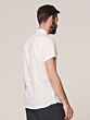 Shirt s/s Linen White 311200-100