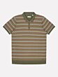 Polo s/s Jaquard knit Army Green 405264-511