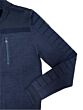 Zip jacket cotton bonded melange VKC216364-5073