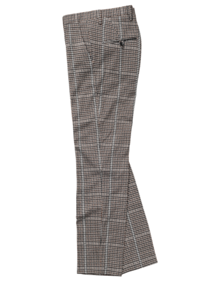 Pantalon ZUITABLE DiSailor ruit zwart 212655-980
