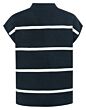 Striped top cap sleeve BLUE 1000467-122-940121