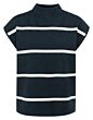 Striped top cap sleeve BLUE 1000467-122-940121