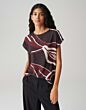 Sopika print midnight brown 10425013238317-20024