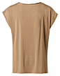 T-shirt with rounded hems SAND 1901116-021-71320