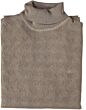 Pullover coll structure kni Mid brown 42.1107-145