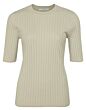 Rib stitch sweater halve slv 1000540-212-31006