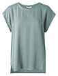 Cupro blend fabric mix top BLUE 1901116-113-65804