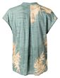 Printed v-neck top BLUE DESSIN 1901421-113-658041