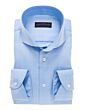 Overhemd slim fit John Miller Middenblauw 5137686
