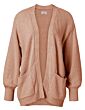 Slub yarn cardigan CAMEO PINK 1010121-213-61516