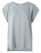 Fabric mix top QUARRY MID BLUE 1901116-212-54305