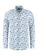 Pique Performance Shirt Print wit 7.51.025.782-307