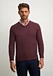 Pullover V-Neck Plai 12122000-6700