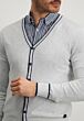 Cardigan Plain - V-V 16112060-1700