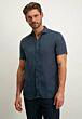 Shirt SS Plain Linen 26113247-5900