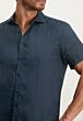 Shirt SS Plain Linen 26113247-5900