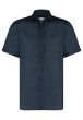Shirt SS Plain Linen 26113247-5900