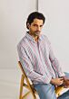 Shirt LS Striped Oxf 21215364-1156