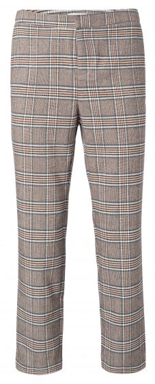 Trousers with checks 121165-022-812221