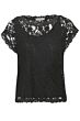 Vivi Lace Blouse Pitch Black 10604513-61907