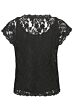 Vivi Lace Blouse Pitch Black 10604513-61907