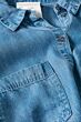 15 THE DENIM SHIRT Light Denim Blue 10702836-31678