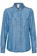 15 THE DENIM SHIRT Light Denim Blue 10702836-31678