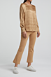 7/8 length kick flare trousers 121163-021-71320