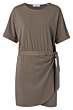Modal cotton blend wrap dress 1809255-021-90809