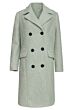 boucle coat long soft green 22557-sof