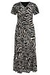 Jurk maxi zebra print 23005-991