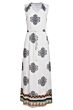 Jurk maxi met barok print 23334-998