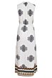 Jurk maxi met barok print 23334-998