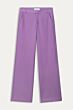 Pantalon POM pique wide leg purple