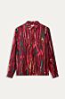 Blouse POM milly woody burgundy red