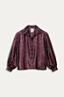 Blouse POM violet festive pink