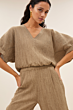 Mabel lurex blouse 25512014-750