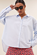 Flo chambray blouse 25512016-650