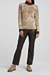 7/8 length kick flare trousers 1209195-023-90614