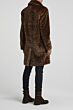 Faux fur coat CACAO 161142-023-812221