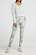 Printed stretch trousers 1201123-112-847181