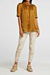 Printed stretch trousers 1201123-112-512181