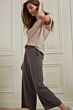 V-neck sweater with roll edges 1000458-121-41305
