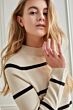 Knitted dress with stripes 1800371-122-304001