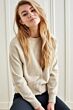 Fluffy yarn cardigan FRENCH OAK 1010129-122-30400