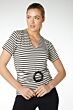 Top laurel korte mouw met gesp vb114-s21-102