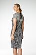 Jurk lou korte mouw contrast vb533-s21-172