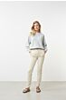 Boatneck sweater MID GREY 1-000102-207-99246